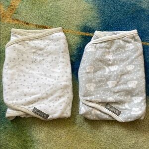 SwaddleMe Gray and White Sleep Sacks for Cozy Nights